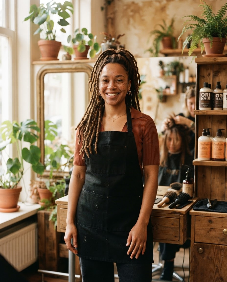 Tamara van Beek, Locs, weaves & kinderen bij Sterrenkappers